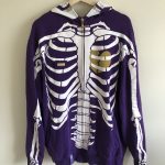 What is the representation of skeleton symbol hoodies?